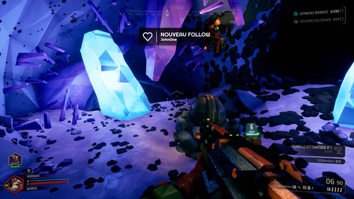 Capture d’écran des alertes blanches transparentes pour Twitch et YouTube – aperçu 1