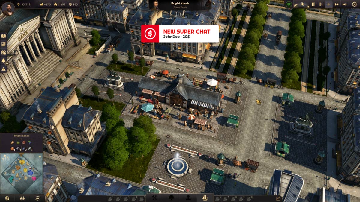 Capture d’écran des alertes blanches transparentes pour Twitch et YouTube – aperçu 3